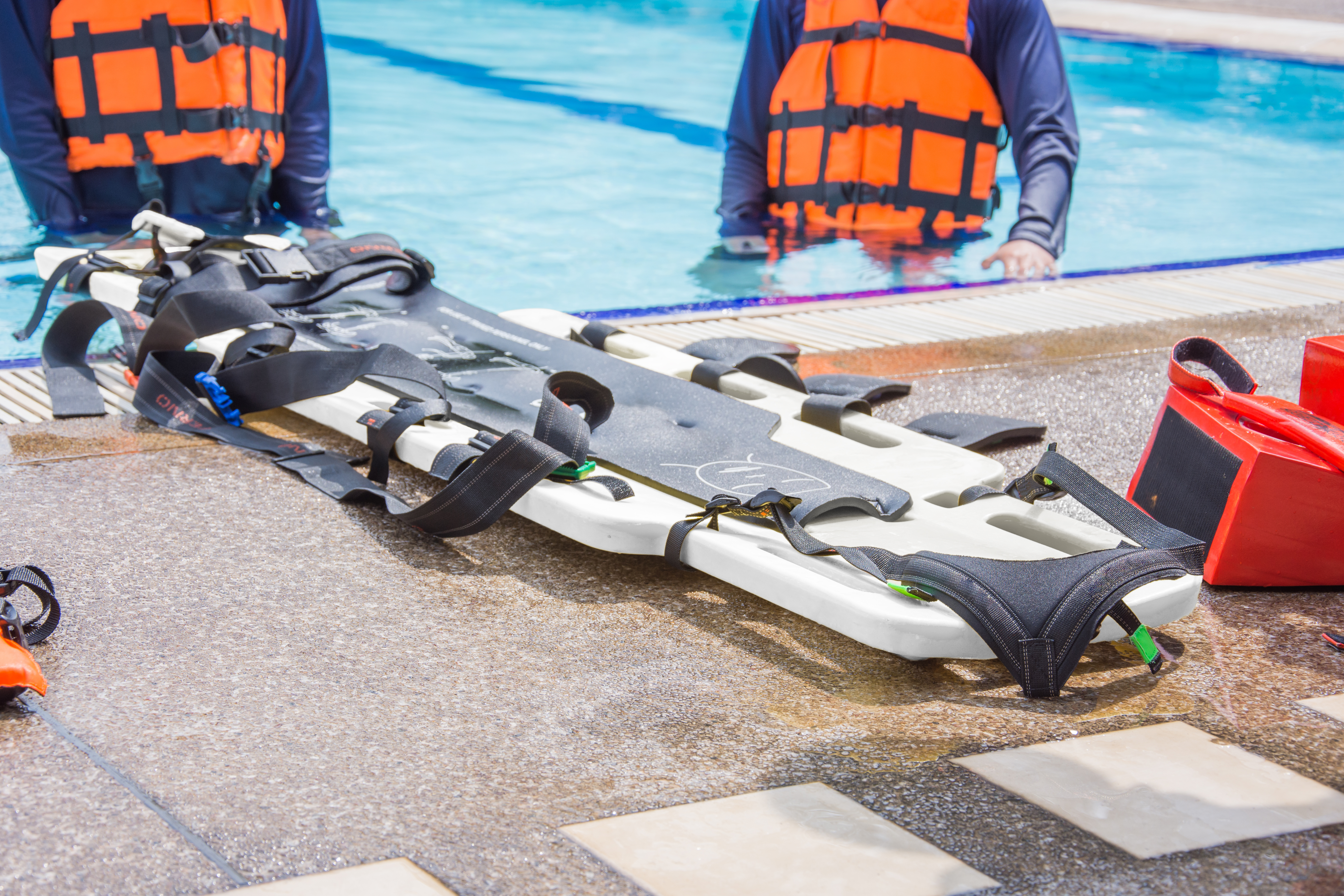 Photo of a floatation device created from High Density Polyethylene (HDPE)
