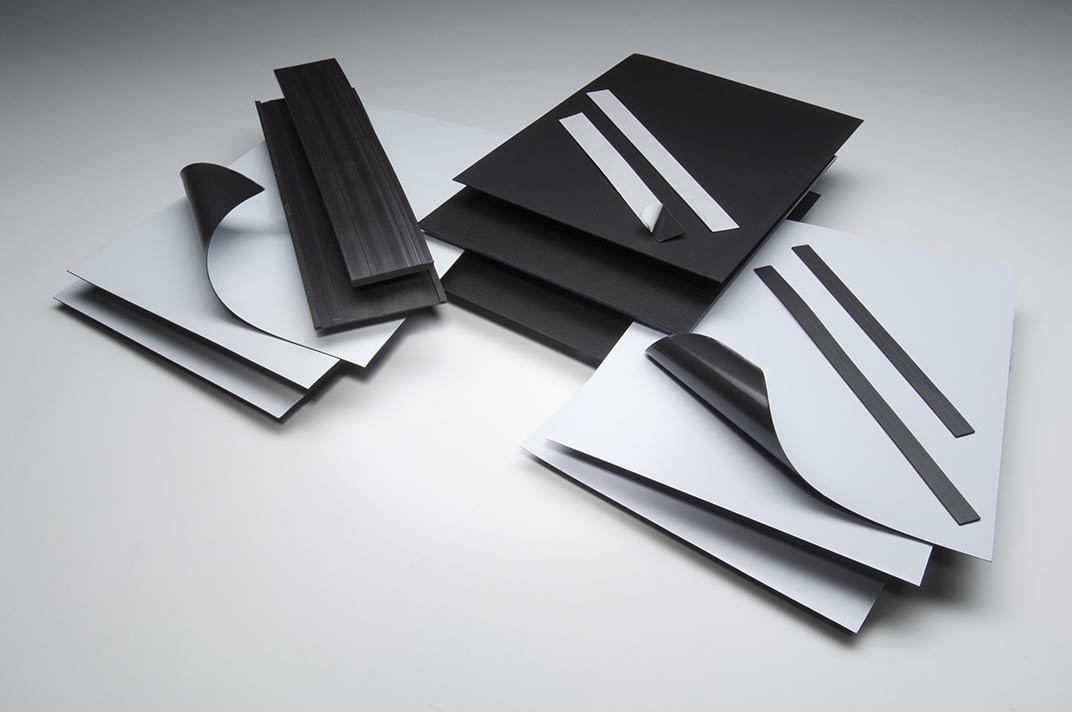 Photo of flexible magnetic sheets