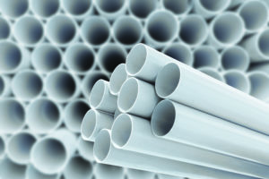 Industrial grade PVC / CPVC tubes, white