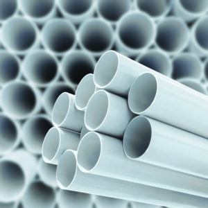 Industrial grade PVC / CPVC tubes, white