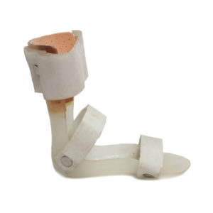 Photo of a brace made from LDPE (Low Density Polyethylene) plastic