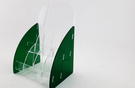 plastic fabricated acrylic display