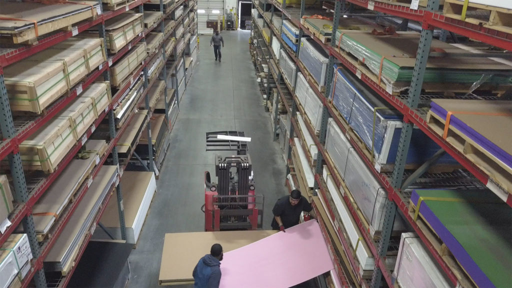 largest us plastics distributor warehouse 