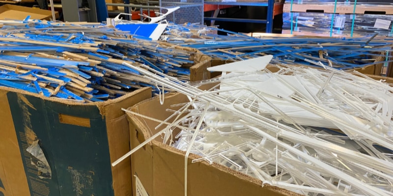 Photo of Plastic Recycling Boxes
