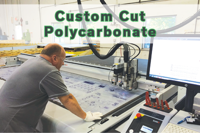 photo of polycarbonate custom cut