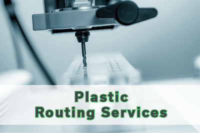 photo of plastic routing services